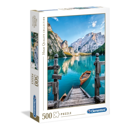 PUZZLE CLEM 500 el. Braies Lake